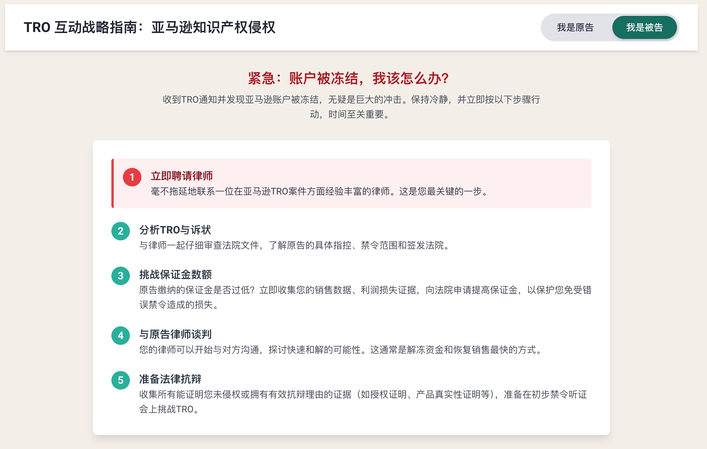 TRO互动战略指南